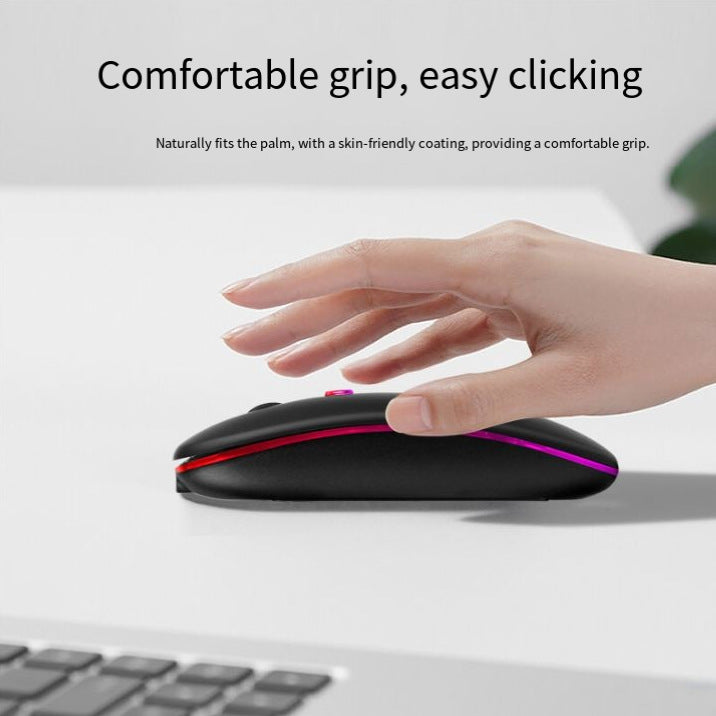 Ergonomic Wireless Mouse Bowlift