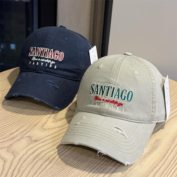 Men's Casual Distressed Baseball Cap Bowlift 1784270914