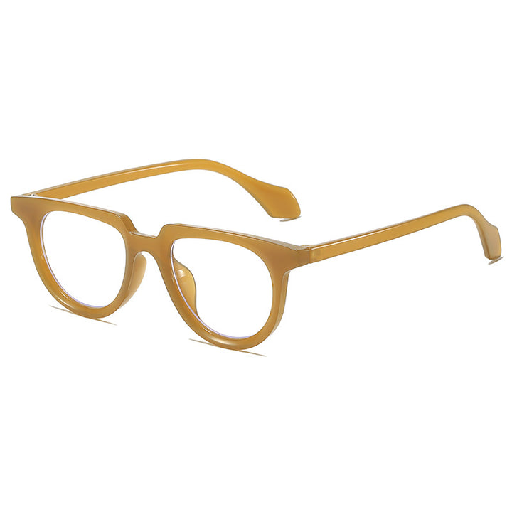 Retro-Inspired Clear Frame Sunglasses Bowlift