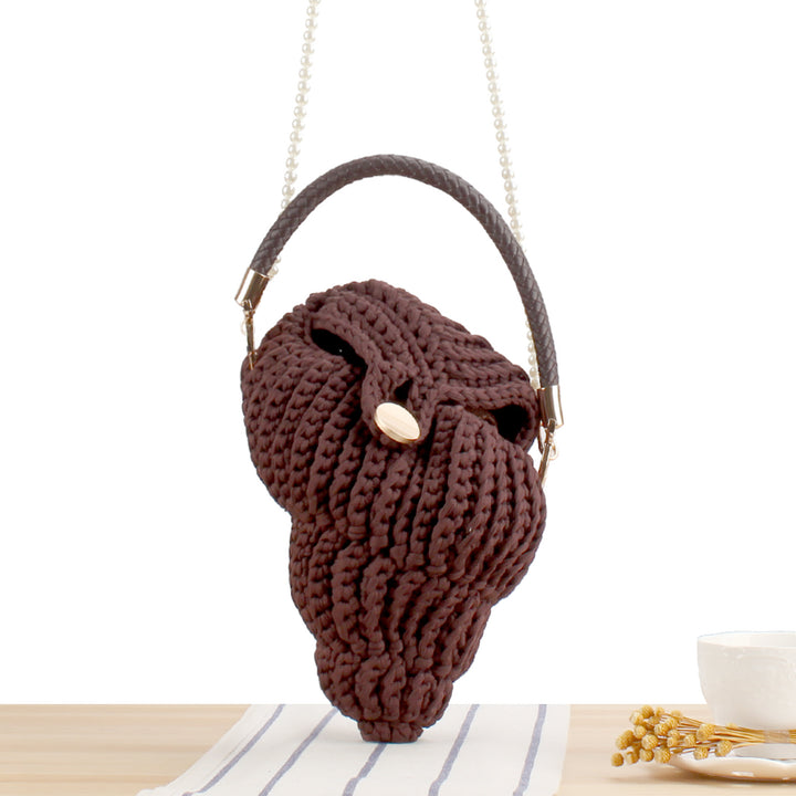 Elegant Handbag in Shell Design Bowlift