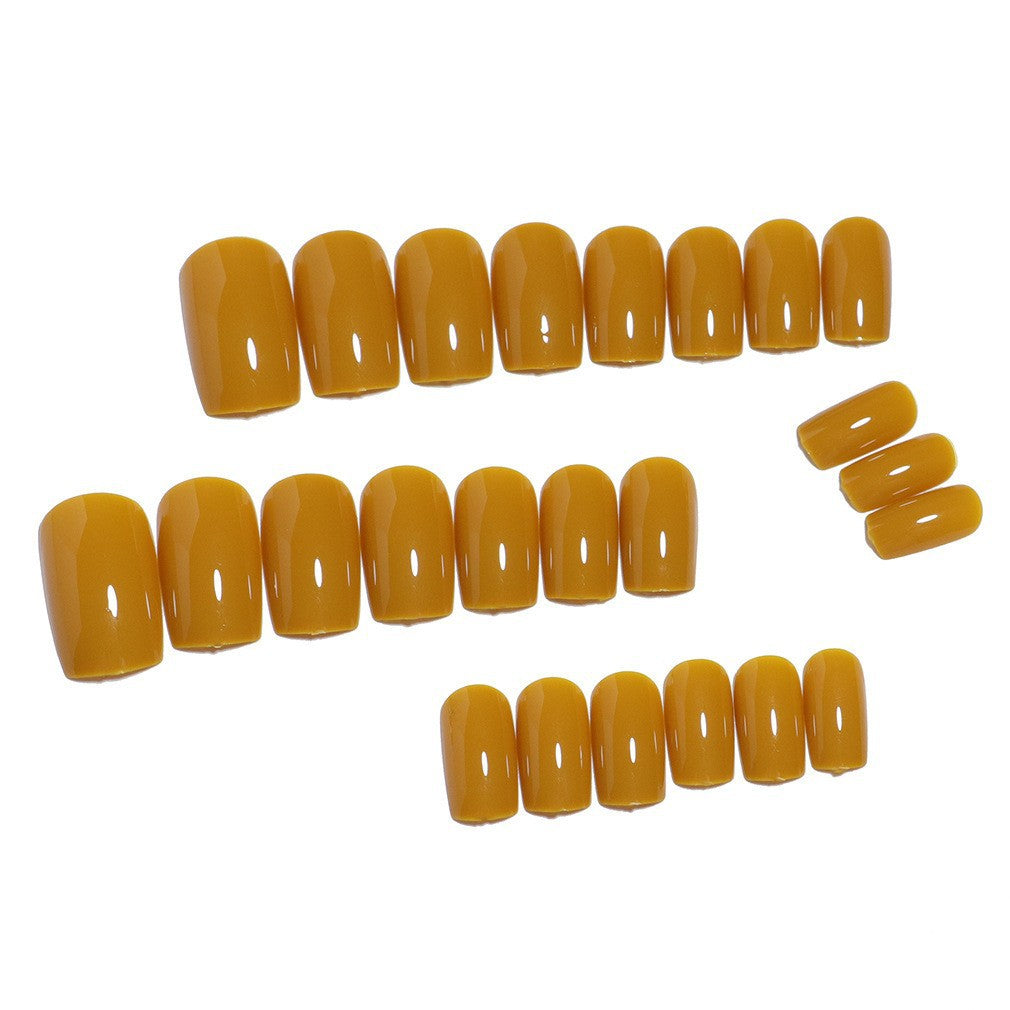 Glossy Long-Lasting Press-On Nails Bowlift