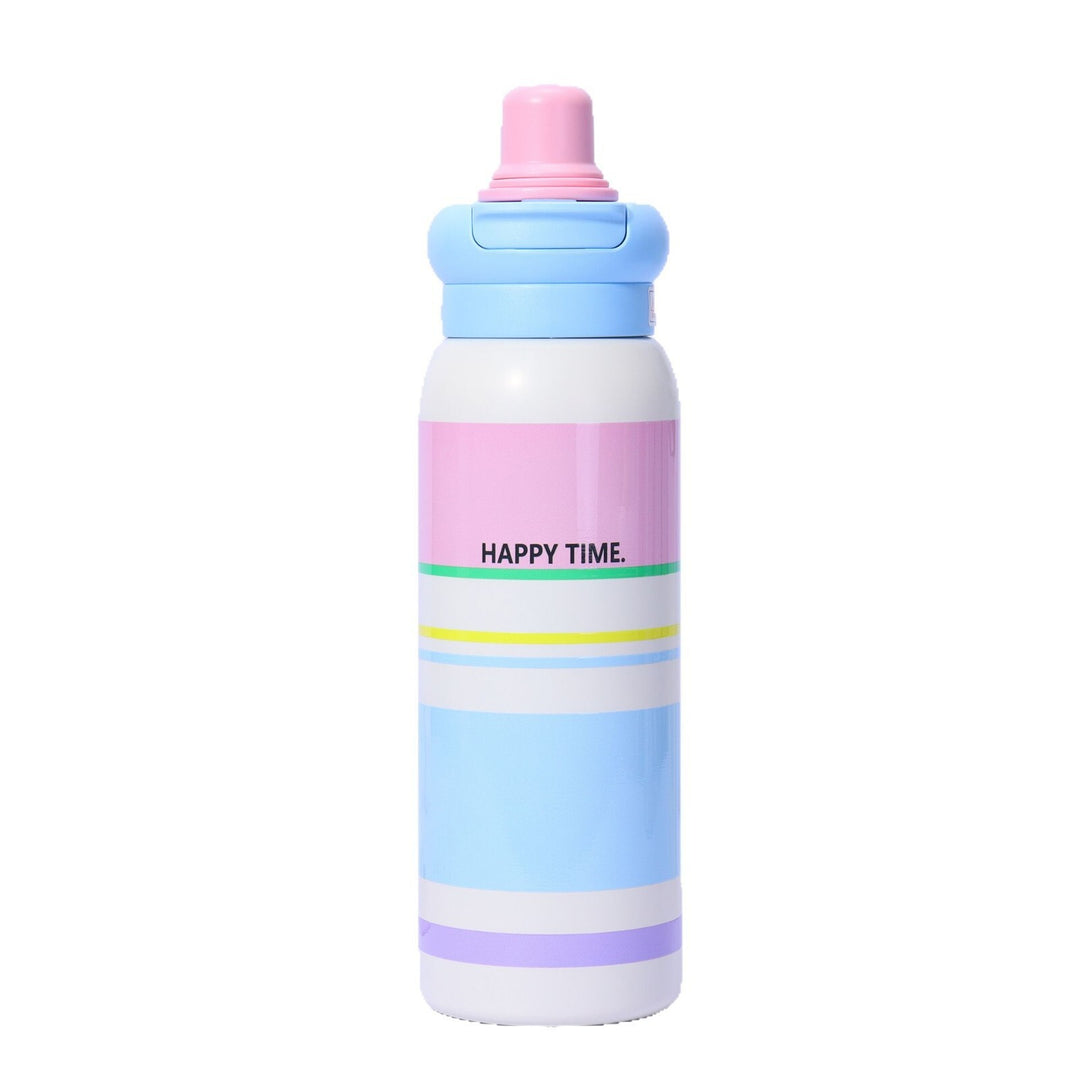Women's thermo water bottle with non-slip grip and unique design Bowlift