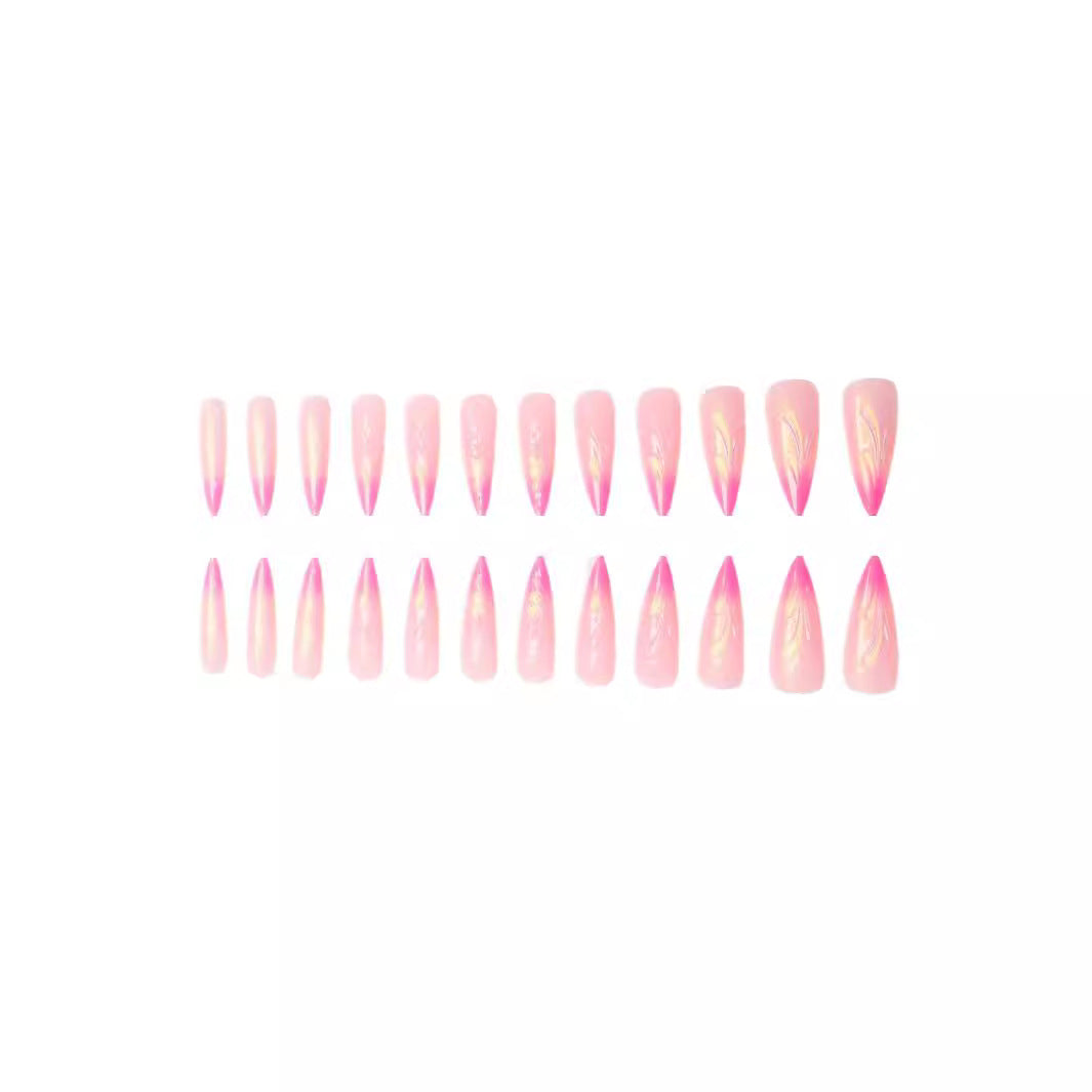 Artistic Stiletto Nail Extensions Bowlift