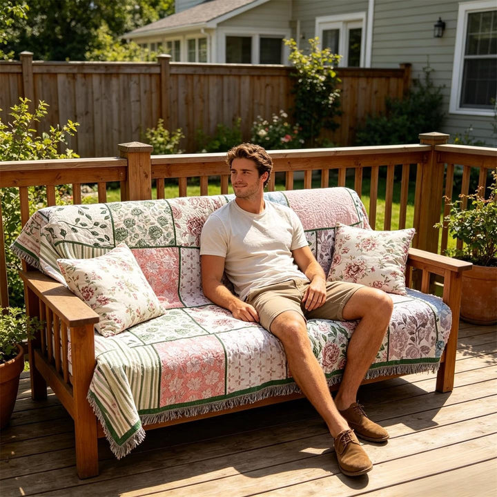 Premium Jacquard Sofa Cover