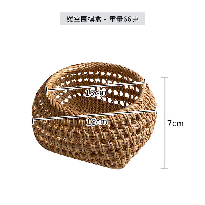 Women handwoven storage basket Bowlift
