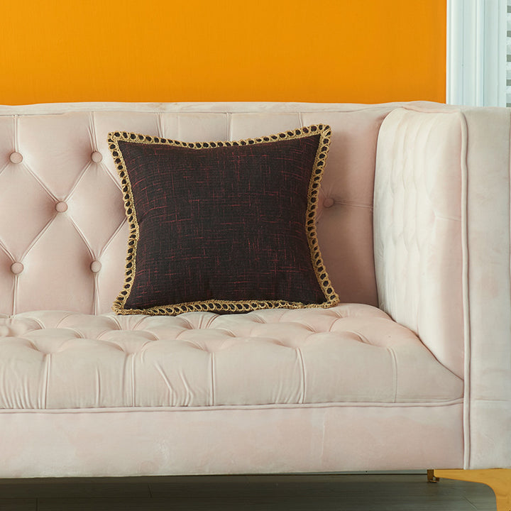 Decorative Fringed Cushion