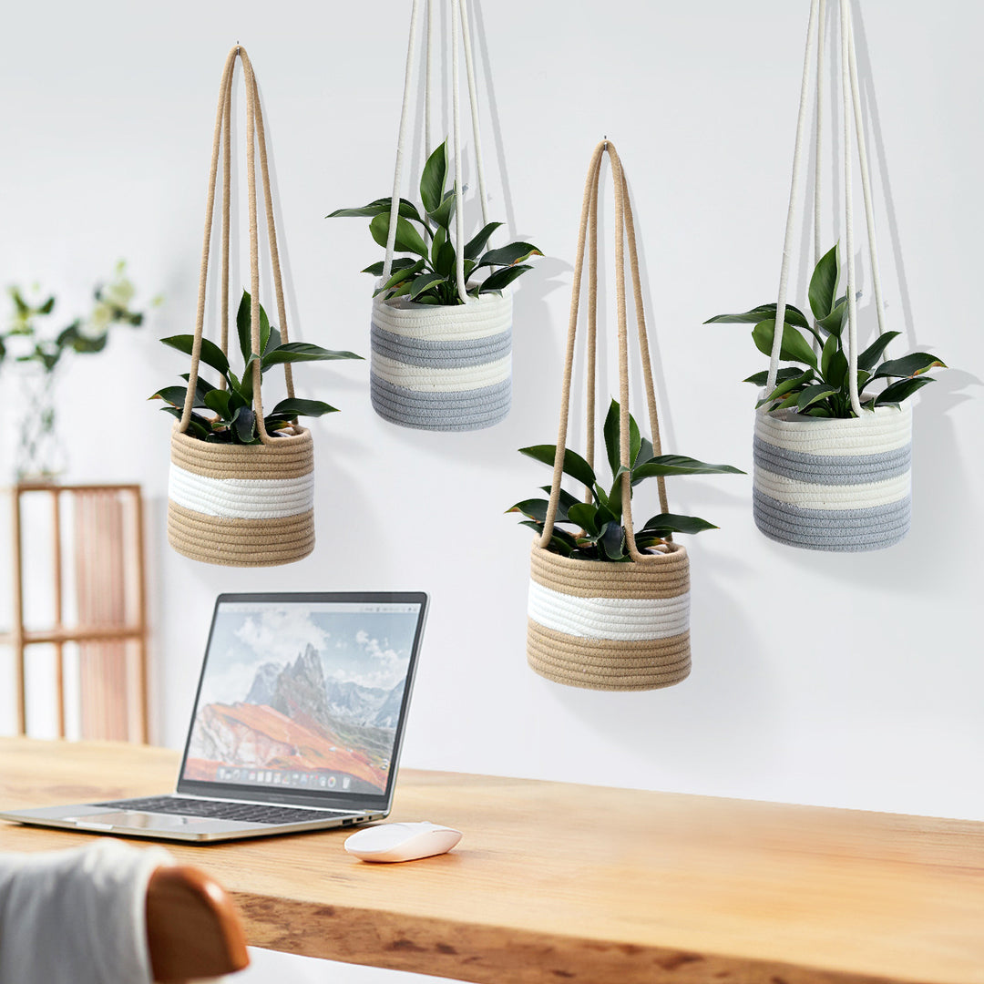 Stylish Woven Hanging Basket