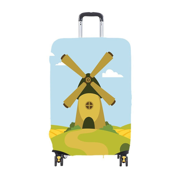 Hard Shell Travel Suitcase with Iconic British Design Bowlift