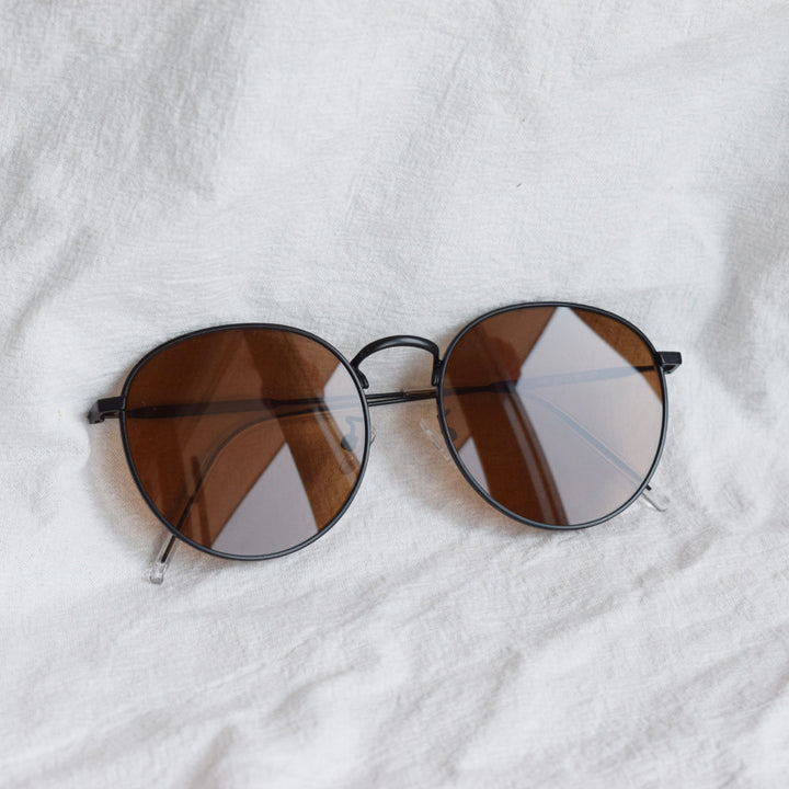 Oversized Round Frame Sunglasses Bowlift