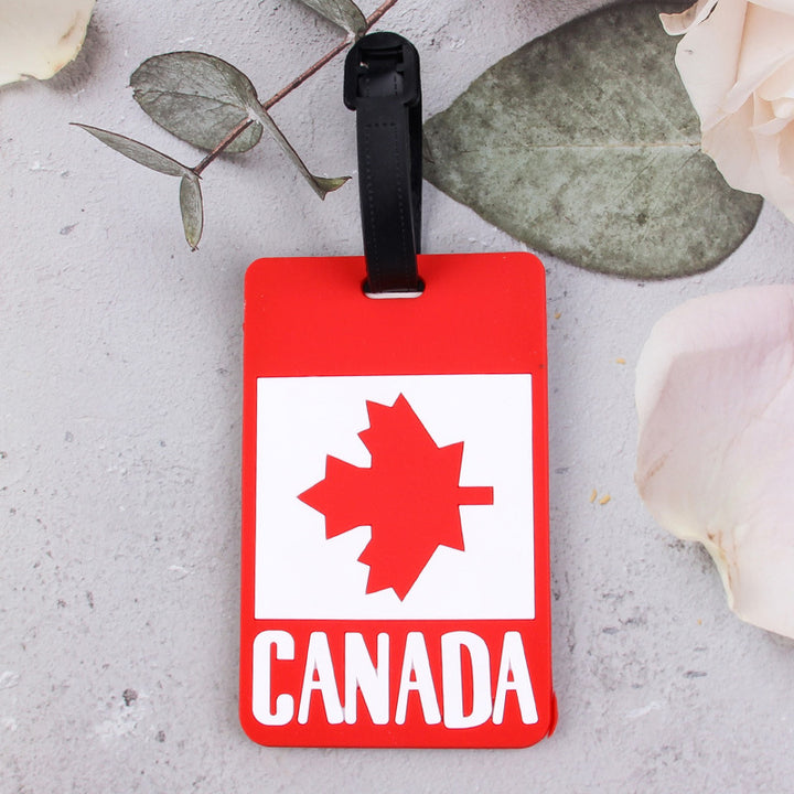 Patriotic Design Luggage Tag Bowlift