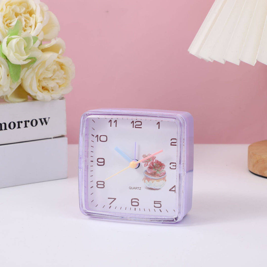 Funny desk clock in apple design Bowlift