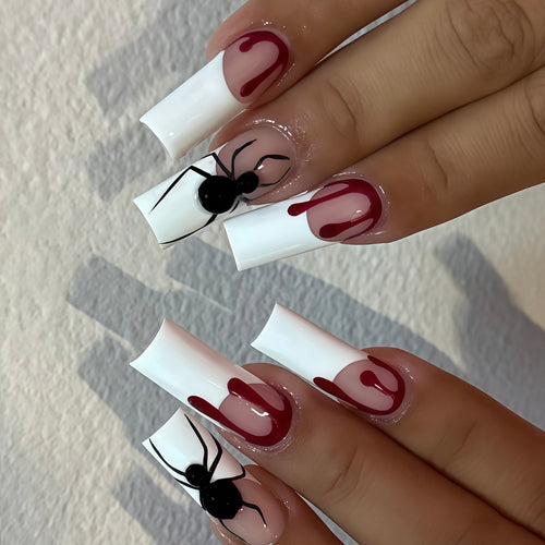 Themed Halloween Nail Art Bowlift