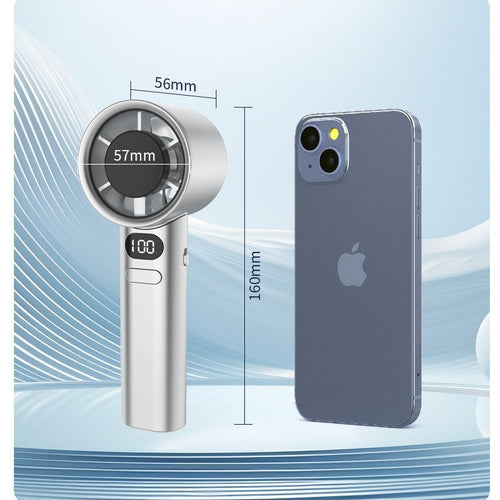 Women's Handheld Mini Fan with USB Charging Function Bowlift