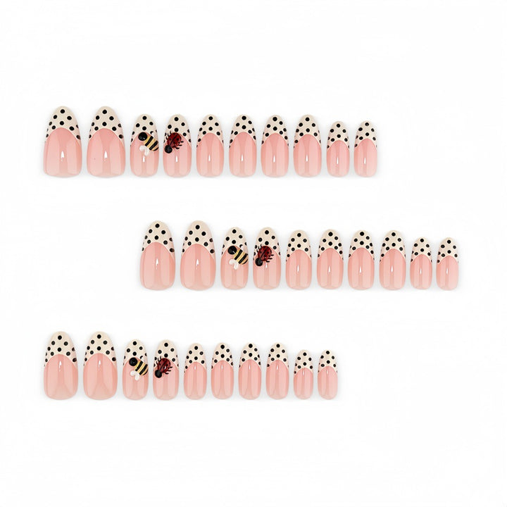 Unique art nails with insect designs Bowlift