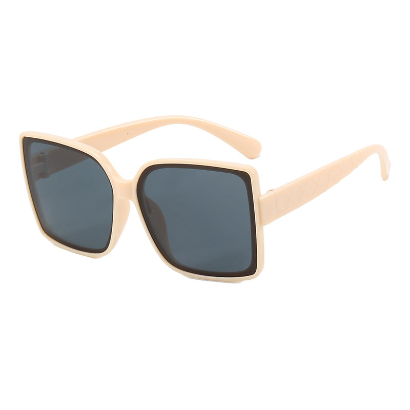 Women's fashionable square sunglasses with elegant frame Bowlift