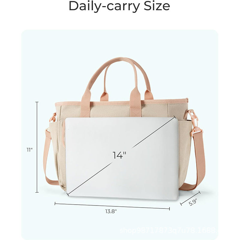 Versatile tote bag with compartments Bowlift