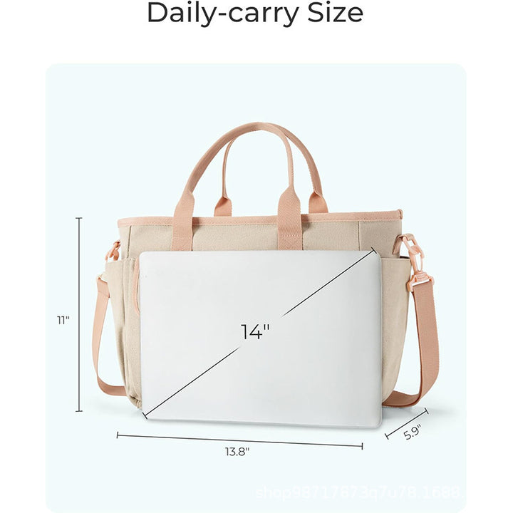 Versatile tote bag with compartments Bowlift