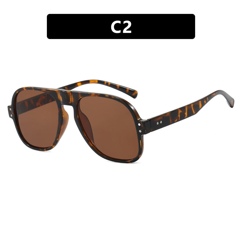 Women's fashionable square sunglasses with sturdy UV protection Bowlift