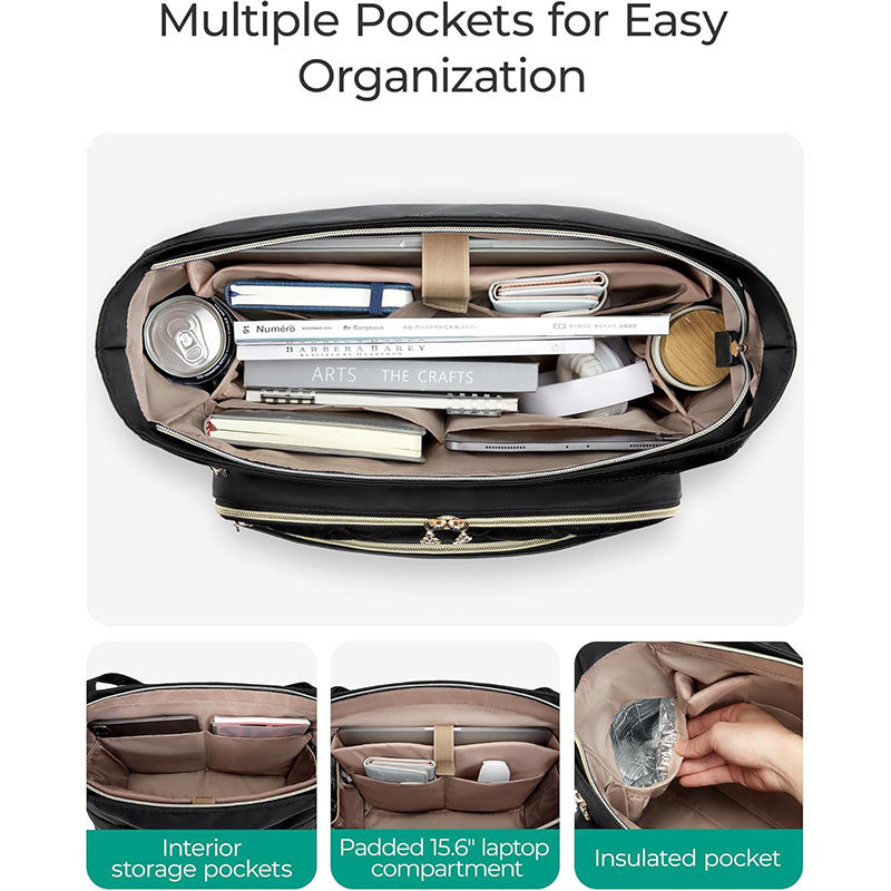 Multifunctional and Elegant Organizer Handbag Bowlift