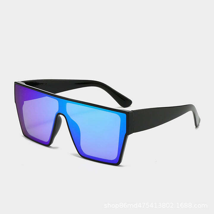 Women's large rectangular sunglasses with modern frame and UV protection Bowlift