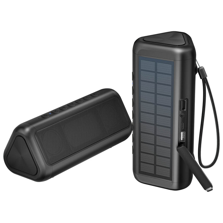 Portable Bluetooth speaker with solar charging function Bowlift