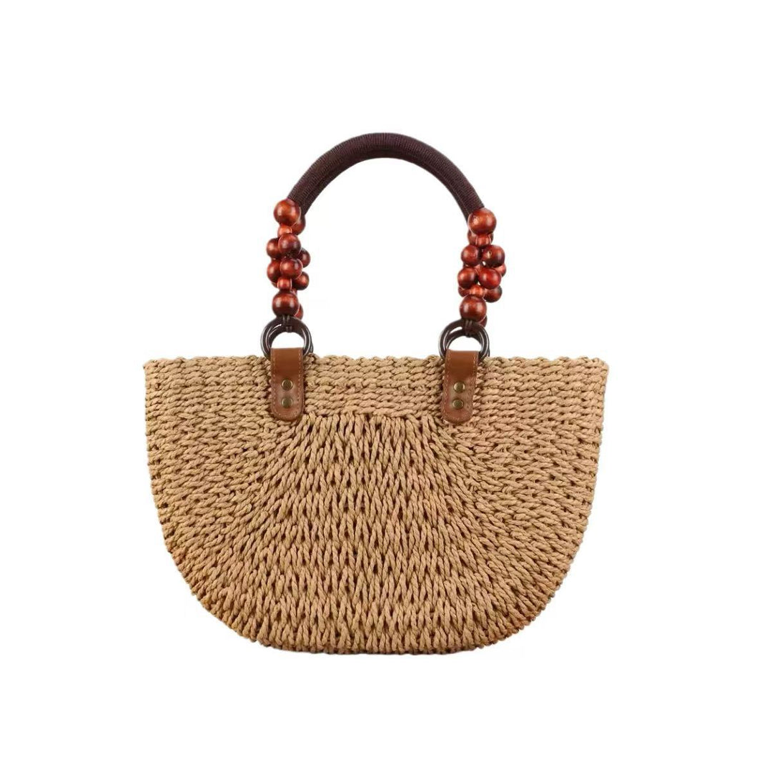 Trendy Braided Handbag Bowlift