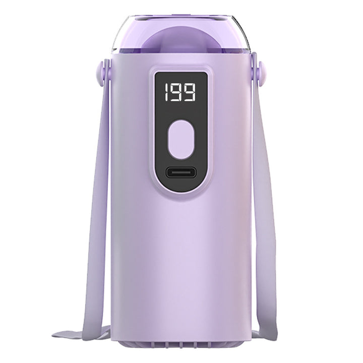 Women Portable Air Humidifier with Digital Display Bowlift
