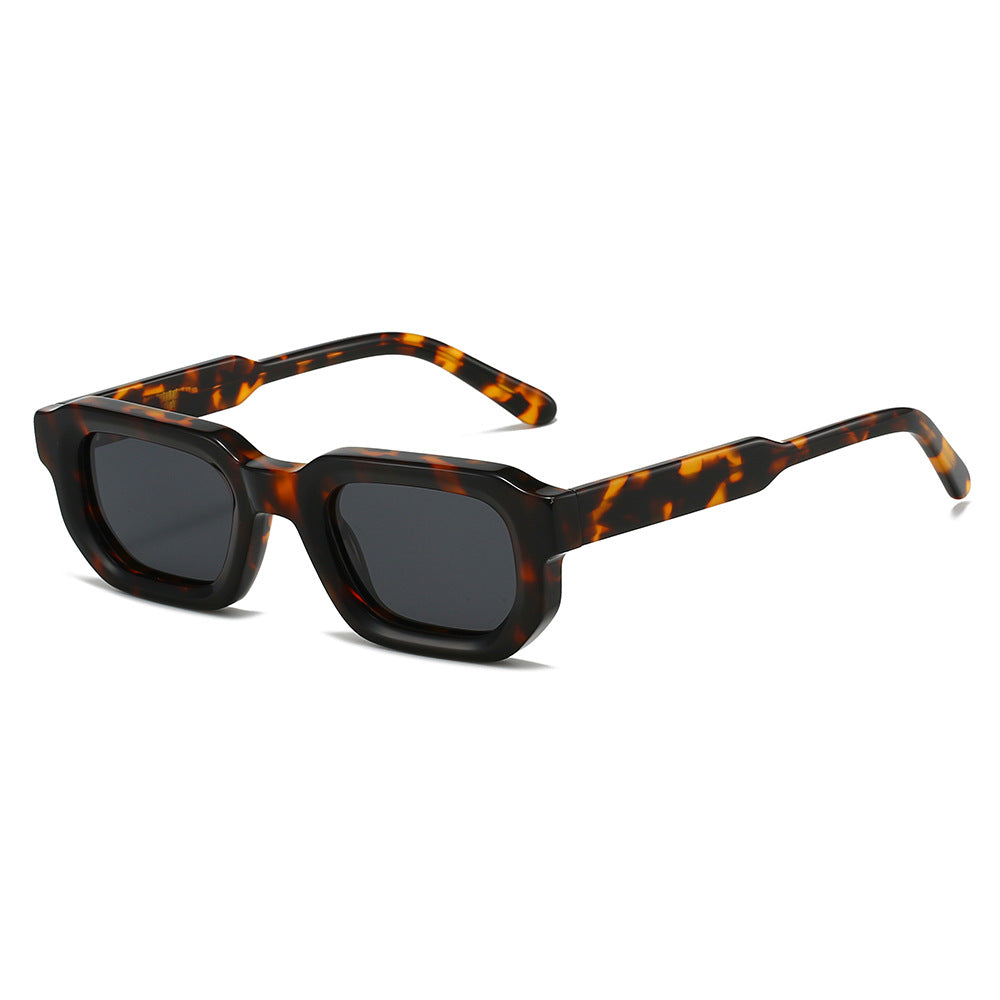 Women's modern sunglasses with square frame and UV protection Bowlift