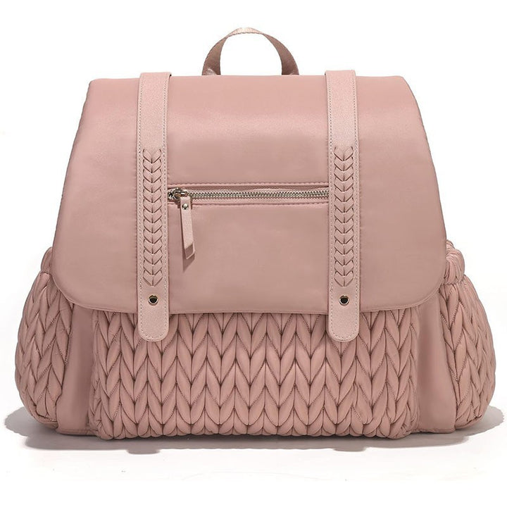 Fashionable backpack with braided design Bowlift