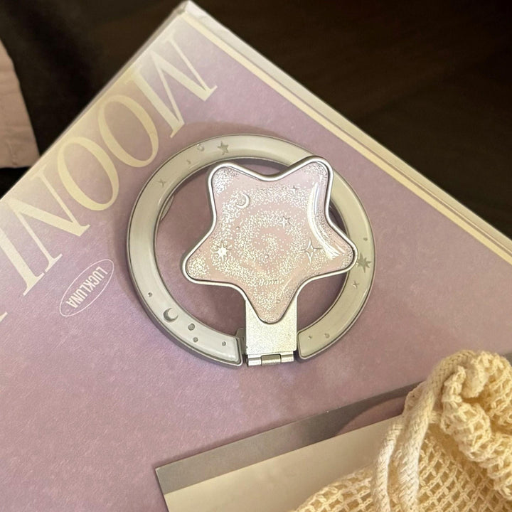 Hand mirror in playful star design Bowlift