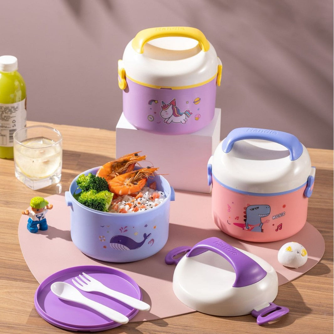 Creative Dinosaur-Themed Snack Container