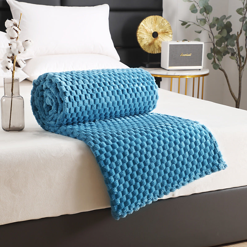 Women Soft and Cozy Plaid Blanket Bowlift