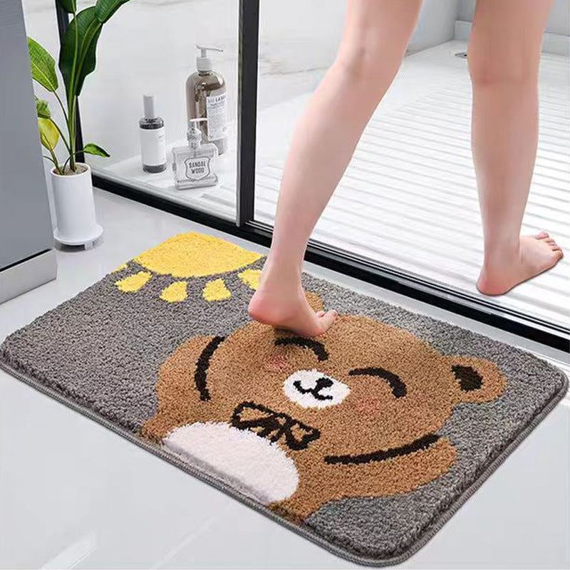 Cartoon Character Bath Mat Bowlift