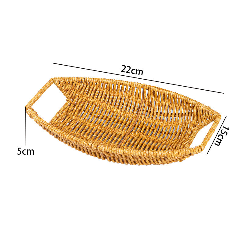 Decorative Woven Tray Bowlift