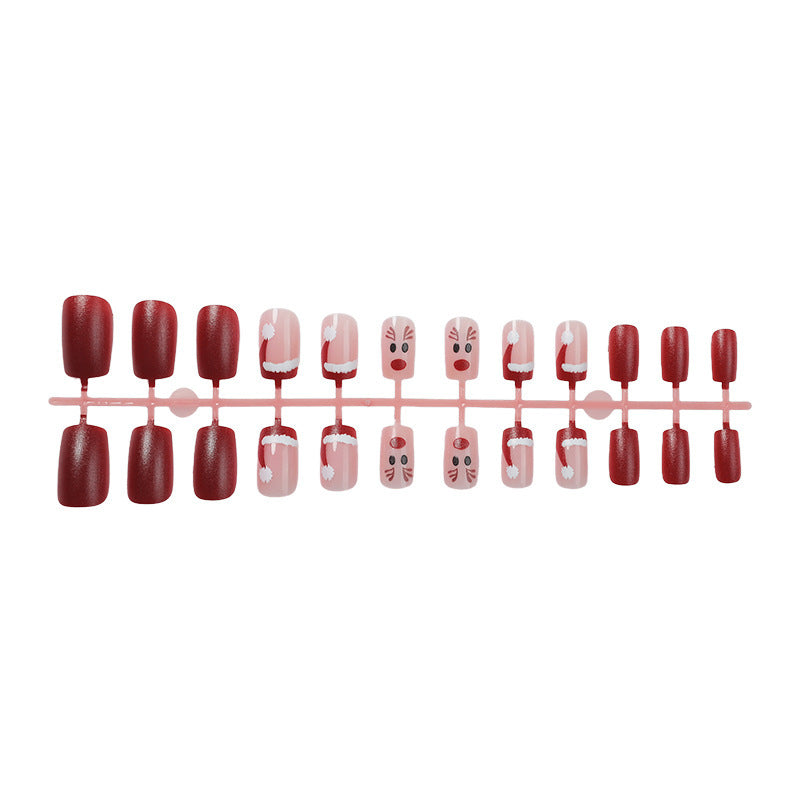 Creative Christmas Art Nail Set with Festive Designs Bowlift 1789119116