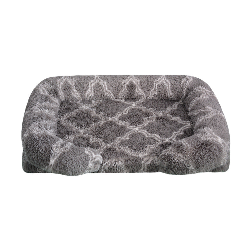 Plush Orthopedic  Cradle  Dog Bed