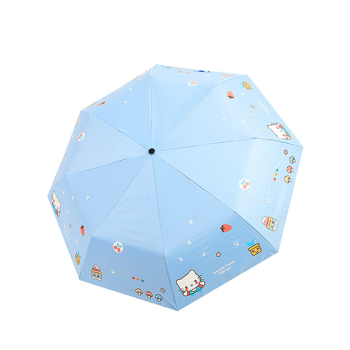 Ladies Colorful Umbrella Bowlift