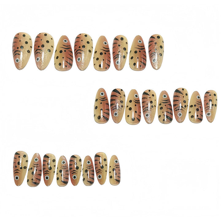 Artificial nails with fish motif Bowlift