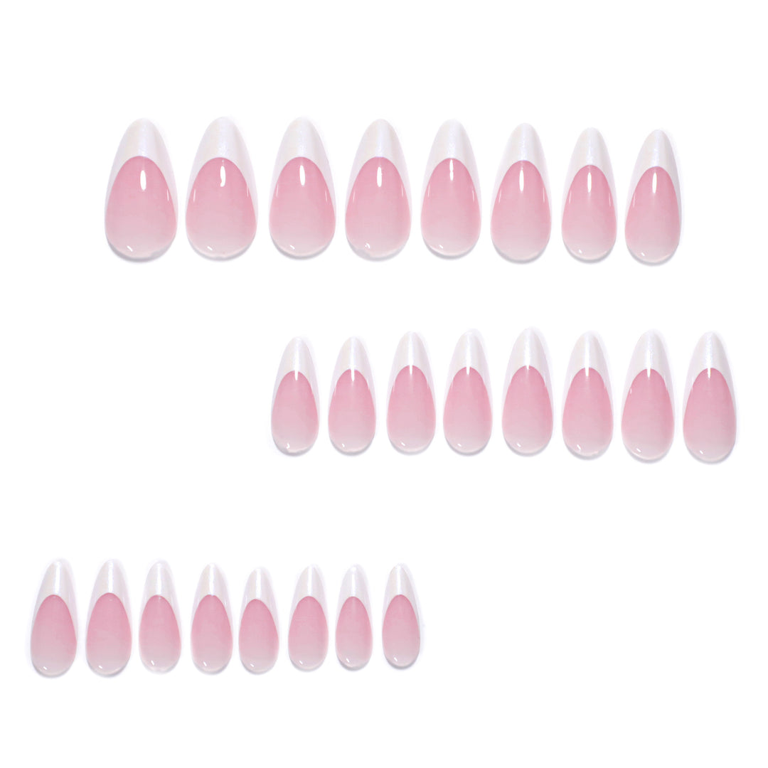 Artistic stiletto nails with elegant gradient Bowlift