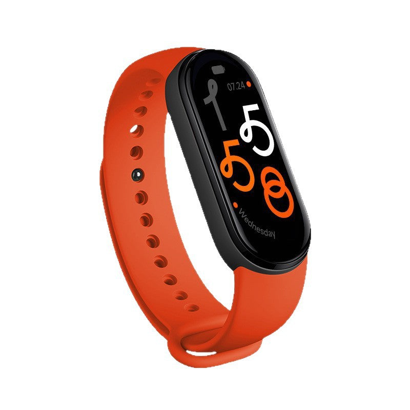 Advanced smart fitness tracker with full touch OLED display and multi-sensor health monitoring Bowlift