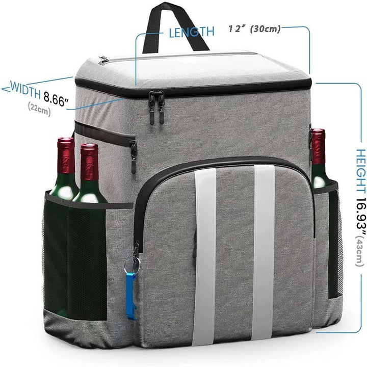 Insulated Multi-Functional Cooler Backpack Bowlift