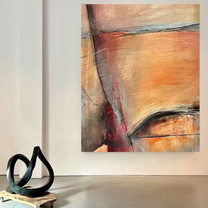 Abstract Expressionist Canvas Art