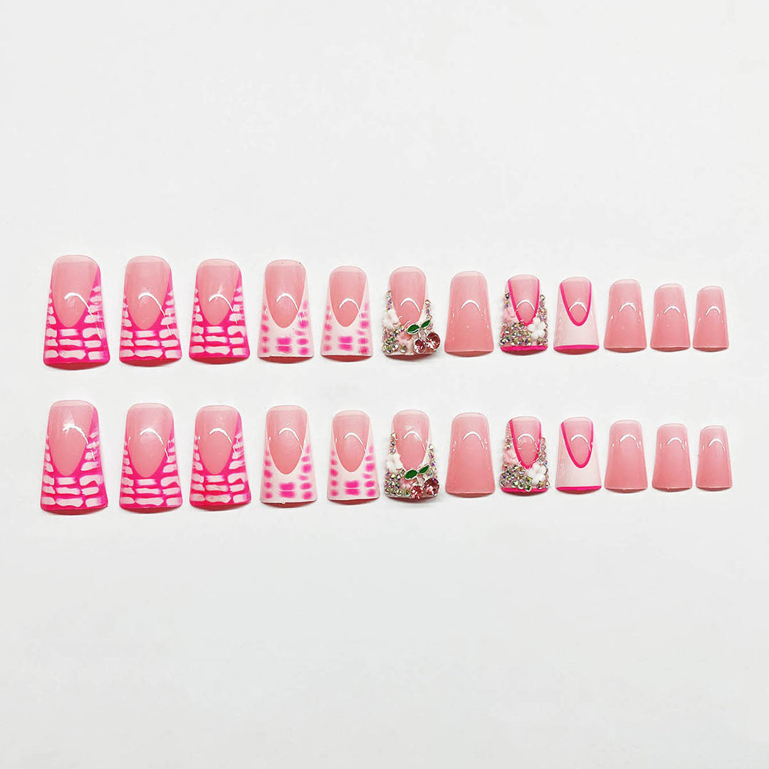 Decorative Artful Press-On Nails Bowlift
