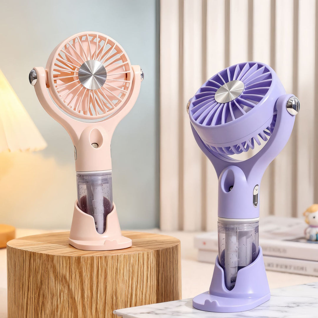 Women's Mini Mist Fan with USB Connection Bowlift