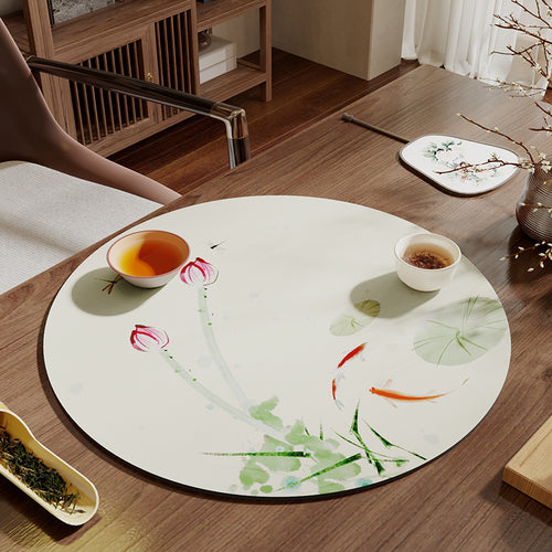 Elegant Round Kitchen Table Mat Bowlift