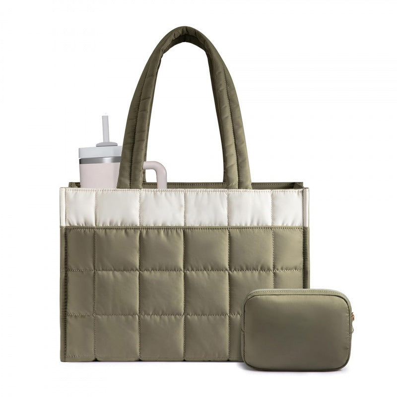 Stylish and Padded Tote Bag with Removable Interior Pocket Bowlift