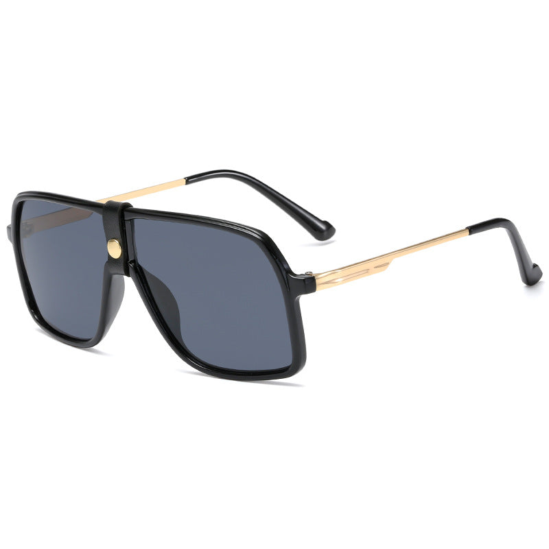 Women Oversized Sunglasses with Fashionable Frame and Bowlift Sunglasses Lenses