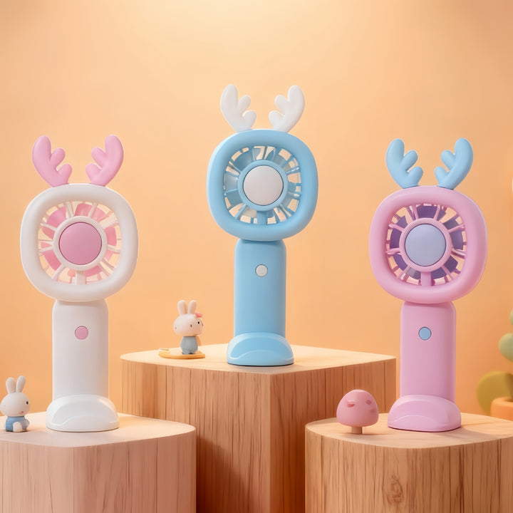 Women's portable creative fan with USB connection Bowlift