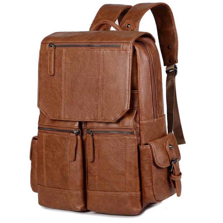 Vintage Leather Backpack Bowlift