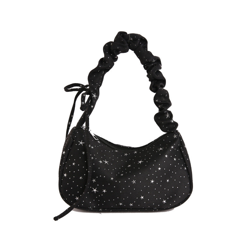 WoChic Slouchy Star-Patterned Handbag Bowlift